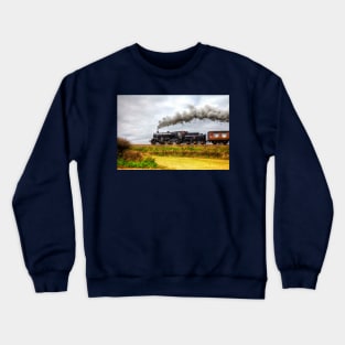 Black Prince Steam Train North Norfolk Railway UK England Crewneck Sweatshirt